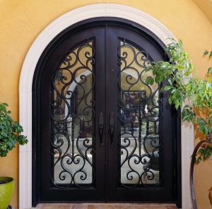 Decorative Iron Entry Doors