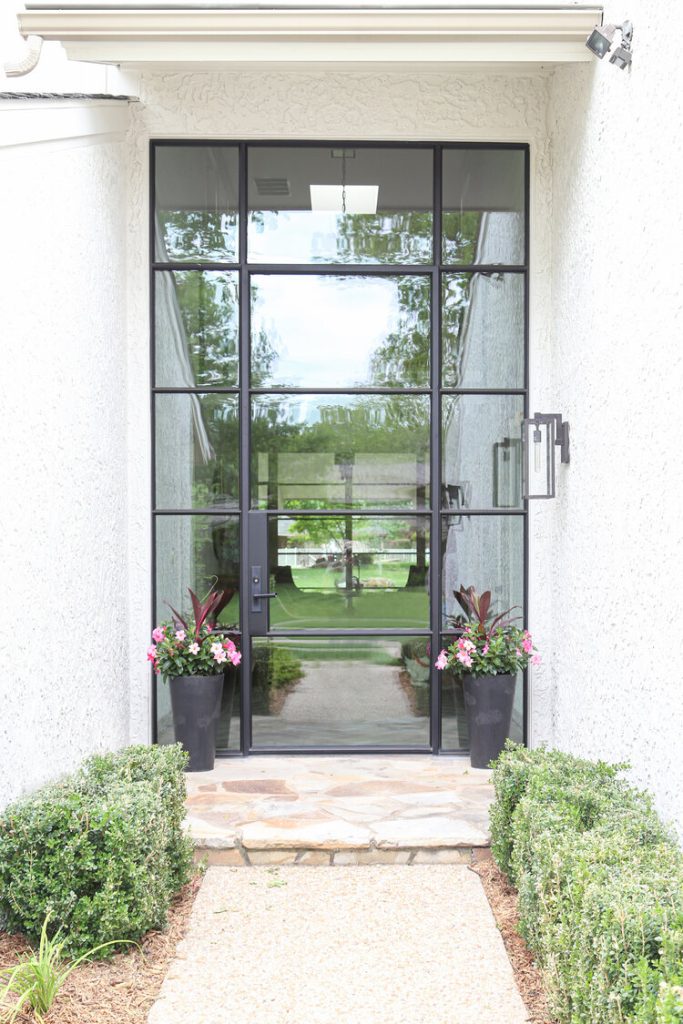 entry front door steel window door for your home in Tulsa