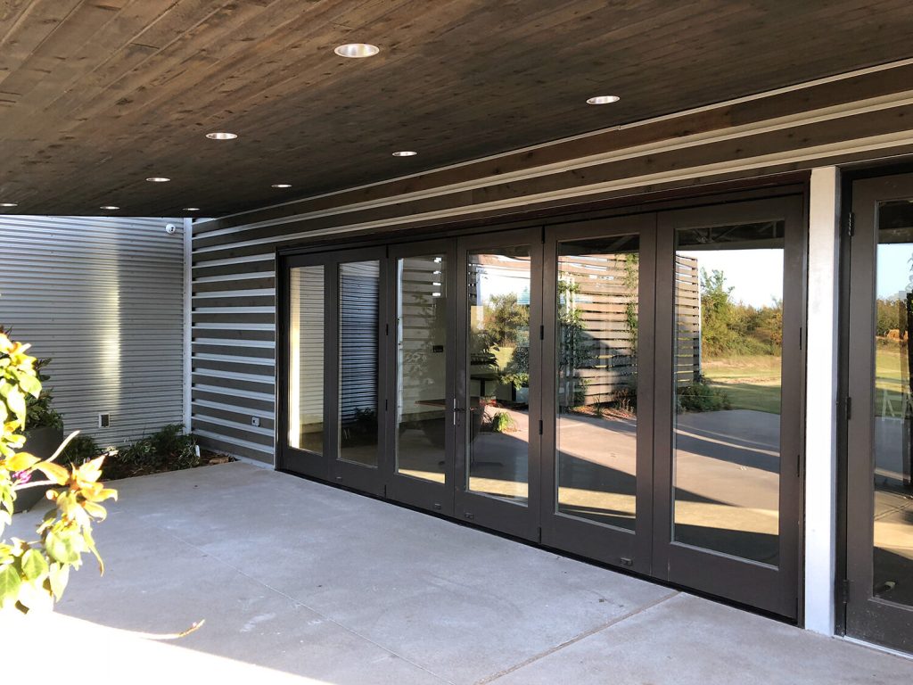 Mabee-Grange Event Center windows and doors